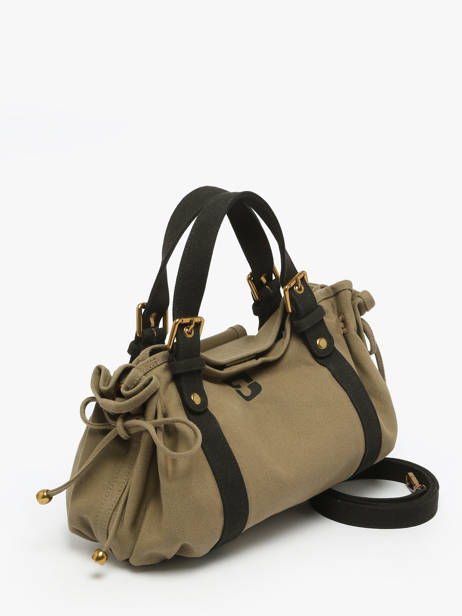 Cross Body Tas Canvas Katoen Gerard darel Groen canvas DCS67450 ander zicht 2